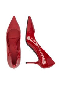 Gino Rossi - GINO ROSSI Szpilki CEO-V710-03 Czerwony. Kolor: czerwony. Materiał: skóra, syntetyk. Obcas: na szpilce #3