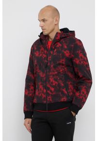 DKNY - Dkny kurtka męska kolor czerwony zimowa. Kolor: czerwony. Materiał: materiał. Sezon: zima #7