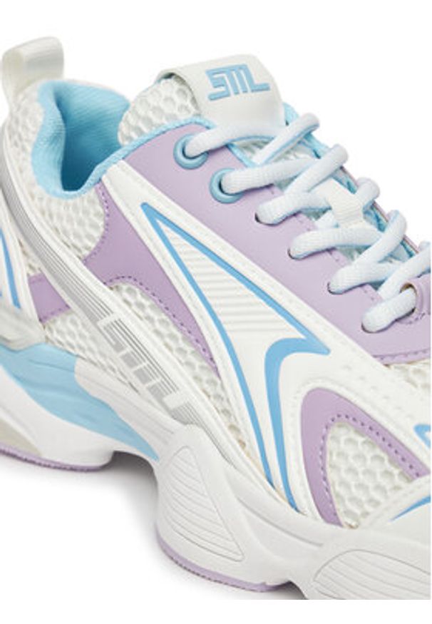 Steve Madden Sneakersy Speedster-E SM19000122 Biały. Kolor: biały. Materiał: materiał