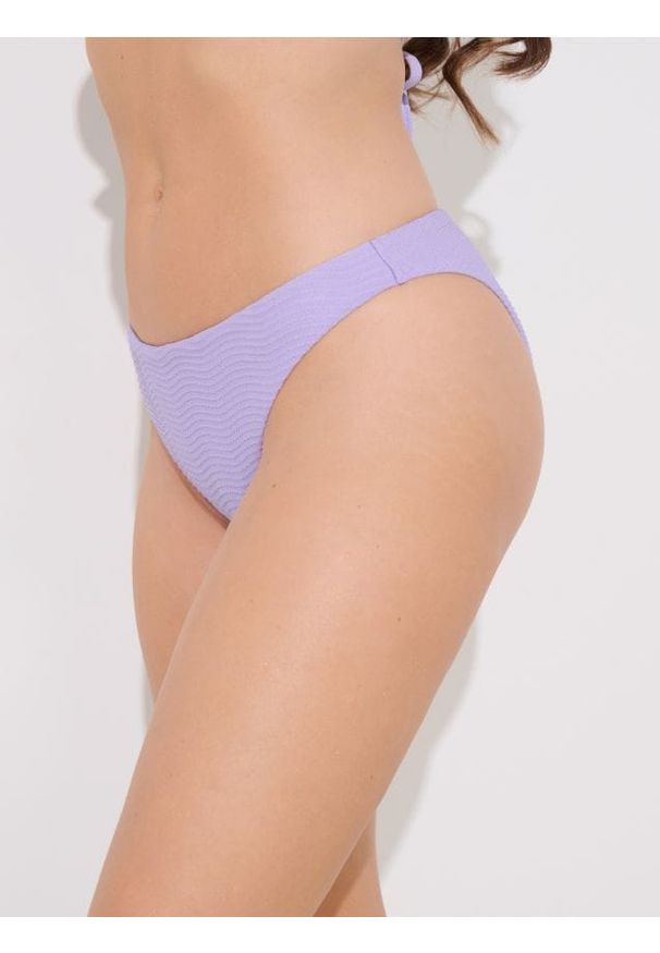 Sinsay - Dół od bikini brazilian - fioletowy. Kolor: fioletowy