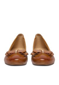 Lasocki Baleriny CEO-RST-ARABELLA-02 Brązowy. Kolor: brązowy. Materiał: skóra #4