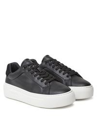 Calvin Klein Sneakersy Ff Cupsole Lace Up Lth HW0HW02570 Czarny. Kolor: czarny. Materiał: skóra #4