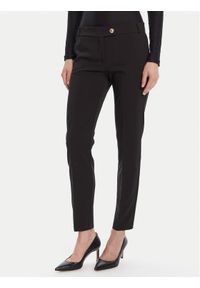 Rinascimento Chinosy CFC0126225003 Czarny Slim Fit. Kolor: czarny. Materiał: syntetyk