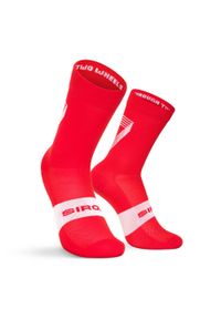 SIROKO - Skarpetki rowerowe Club Atlético Osasuna x Siroko Siroko OS S1 Valiente Red. Kolor: czerwony. Sport: kolarstwo #1