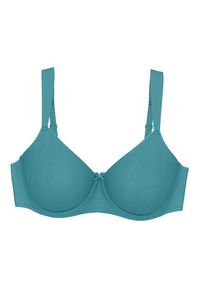 Triumph Biustonosz z fiszbiną Essential 10219713 Turkusowy. Kolor: turkusowy. Materiał: syntetyk #5