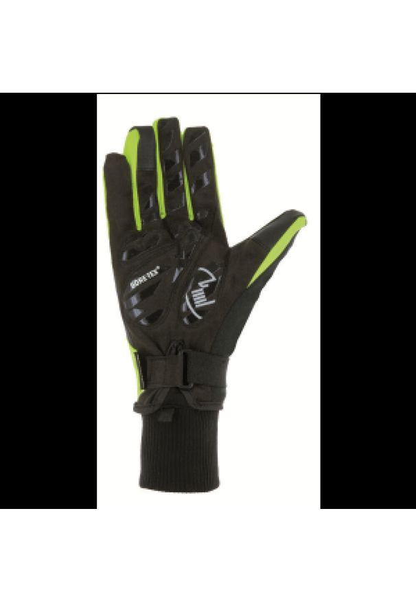 Długie rękawice Roeckl Rocca GTX. Kolor: żółty, wielokolorowy, czarny. Sezon: zima