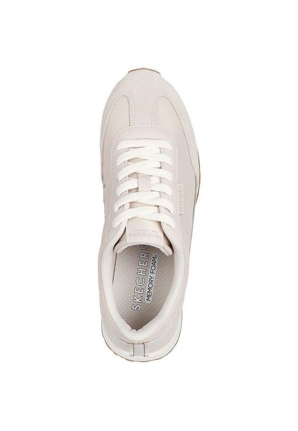 skechers - Adidasy Skechers Zilla-mecha, Dzieci. Okazja: na co dzień. Kolor: beżowy. Materiał: zamsz, materiał