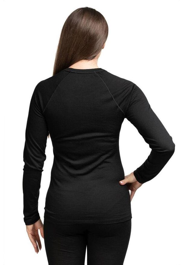 Koszulka trekkingowa damska Smartwool Classic All-Season Merino Base Layer LS. Kolor: czarny