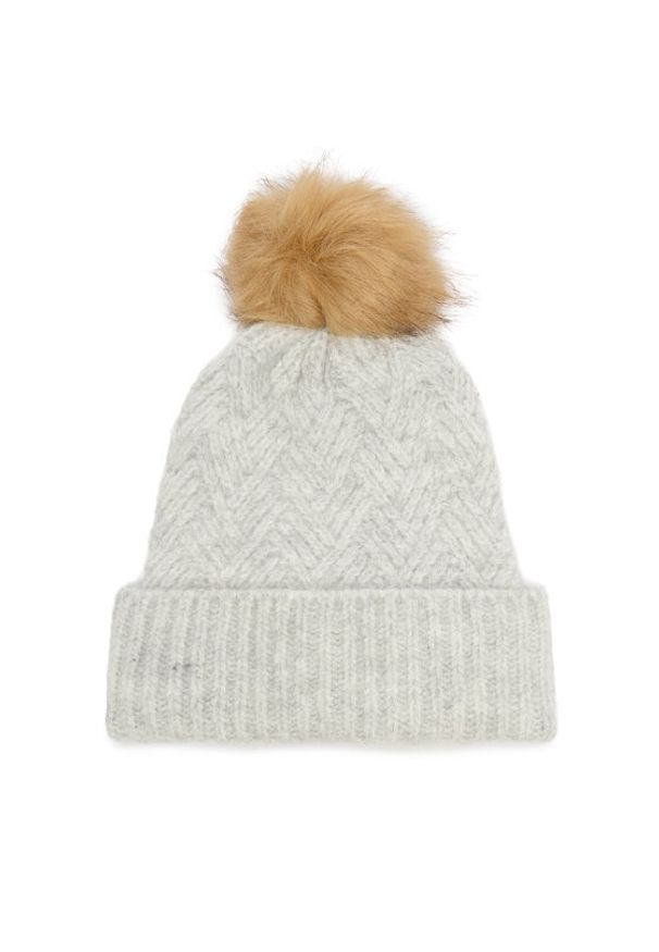 only - ONLY Czapka Kate 15297982 Szary. Kolor: szary. Materiał: poliester