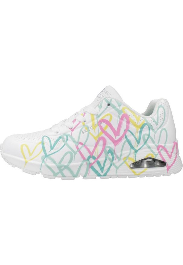 skechers - Tenisówki Skechers Model 177982s Uno Kolor Biały. Kolor: biały. Materiał: materiał, tkanina, syntetyk