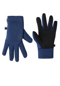The North Face - Rękawiczki unisex The NorthFace Etip 0A4SHA8K21 - granatowe. Kolor: niebieski. Materiał: materiał, tkanina, polar. Sezon: zima #1