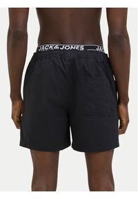 Jack & Jones - Jack&Jones Szorty kąpielowe Maui 12272949 Czarny Regular Fit. Kolor: czarny. Materiał: syntetyk #3