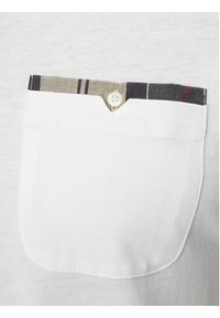 Barbour Polo Corpatch MML1071WH11 Biały Tailored Fit. Typ kołnierza: polo. Kolor: biały. Materiał: bawełna #2