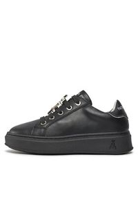 Patrizia Pepe Sneakersy PPJ751 Czarny. Kolor: czarny. Materiał: skóra #2