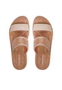Clara Barson Klapki WSS20581-01 Brązowy. Kolor: brązowy. Materiał: skóra #7