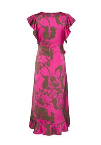 DKNY Sukienka letnia DD5E1N32 Różowy Regular Fit. Kolor: różowy. Materiał: syntetyk. Sezon: lato #2