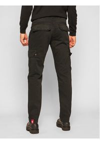 Alpha Industries Spodnie materiałowe Agent 158205 Czarny Regular Fit. Kolor: czarny. Materiał: materiał, bawełna #6