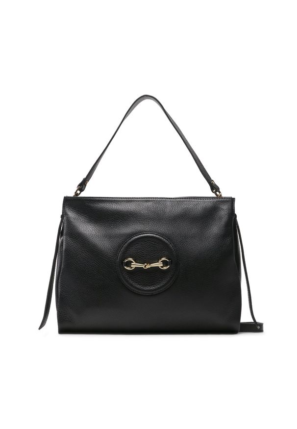 Torebka Creole S10586 Czarny. Kolor: czarny. Materiał: skórzane