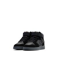 Sneakersy dla dzieci Hummel St Power Play Mid WT. Okazja: na co dzień. Kolor: czarny
