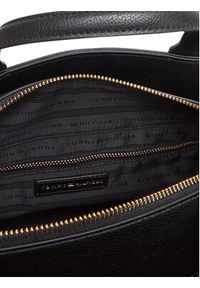 TOMMY HILFIGER - Tommy Hilfiger Torebka AW0AW17634 Czarny. Kolor: czarny. Materiał: skórzane #4