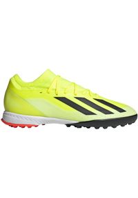 Adidas - Buty piłkarskie adidas X Crazyfast League TF. Kolor: żółty, wielokolorowy, czarny. Sport: piłka nożna