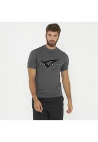 LEGEA - Koszulka Sportowca Legea Dorosłych. Kolor: szary, wielokolorowy, czarny. Sport: fitness #1