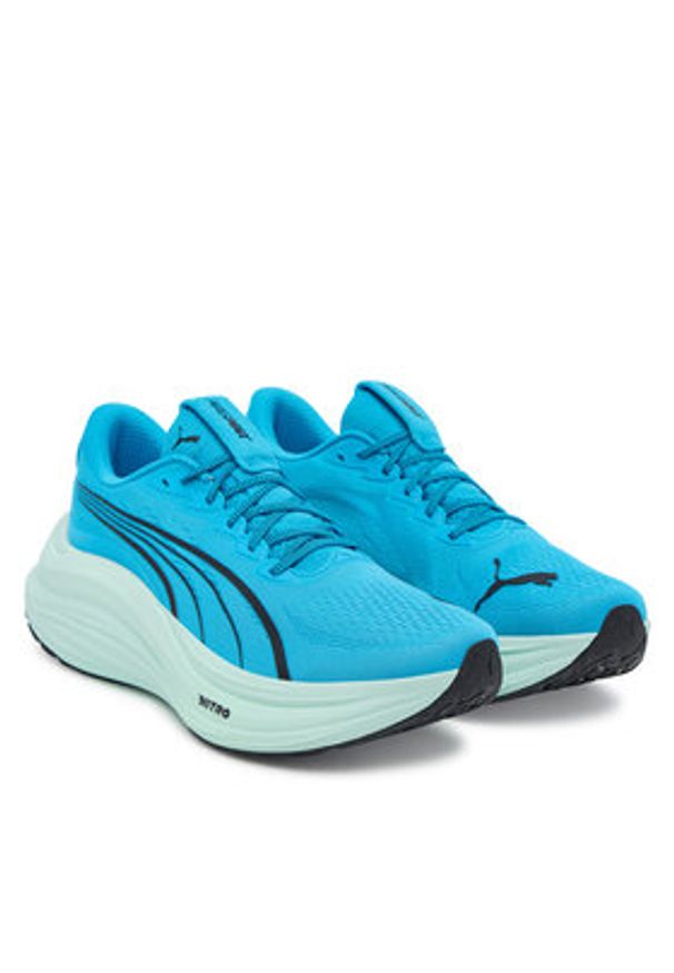 Puma Buty do biegania Magmax Nitro 310088 12 Niebieski. Kolor: niebieski. Materiał: materiał