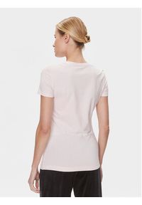 Guess T-Shirt W4RI44 J1314 Różowy Slim Fit. Kolor: różowy. Materiał: bawełna #3