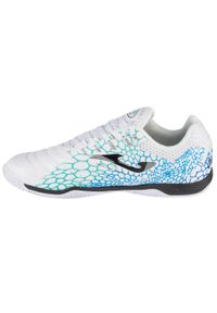 Joma - Buty halowe do piłki nożnej męskie, Maxima 25 MAXS IN. Kolor: biały. Materiał: materiał, syntetyk. Szerokość cholewki: normalna. Sport: piłka nożna