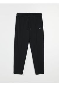 Sinsay - Spodnie jogger - czarny. Kolor: czarny