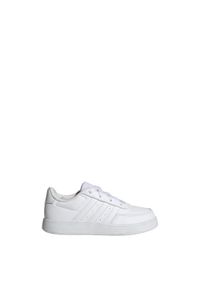 Adidas - Breaknet Lifestyle Court Lace Shoes. Okazja: na co dzień. Kolor: szary, biały, wielokolorowy. Materiał: materiał. Sport: tenis