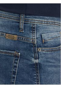 Blend Szorty jeansowe 20713328 Niebieski Relaxed Fit. Kolor: niebieski. Materiał: bawełna #4