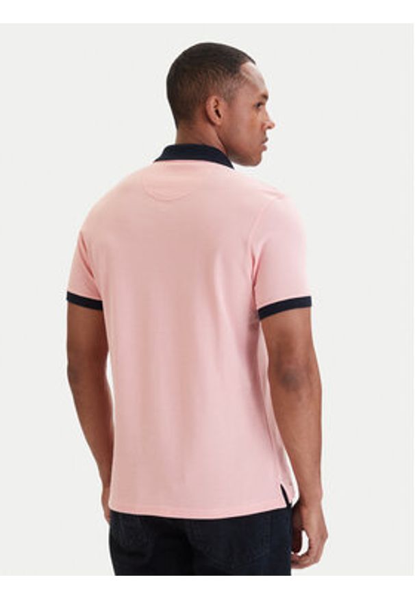 Barbour Polo Lynmouth MML1449PI95 Różowy jasny Regular Fit. Typ kołnierza: polo. Kolor: różowy. Materiał: bawełna
