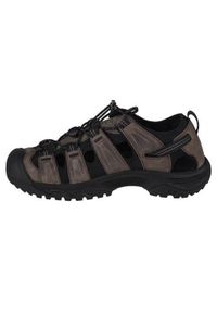 keen - Sandały męskie, Keen Targhee III Sandal. Kolor: brązowy. Materiał: tkanina, materiał, skóra, syntetyk. Sport: turystyka piesza