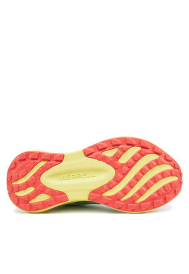 Merrell Buty do biegania Morphlite J068424 Zielony. Kolor: zielony. Materiał: materiał