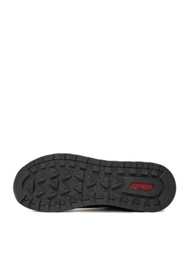 Rieker Sneakersy N1457-00 Czarny. Kolor: czarny. Materiał: syntetyk, materiał