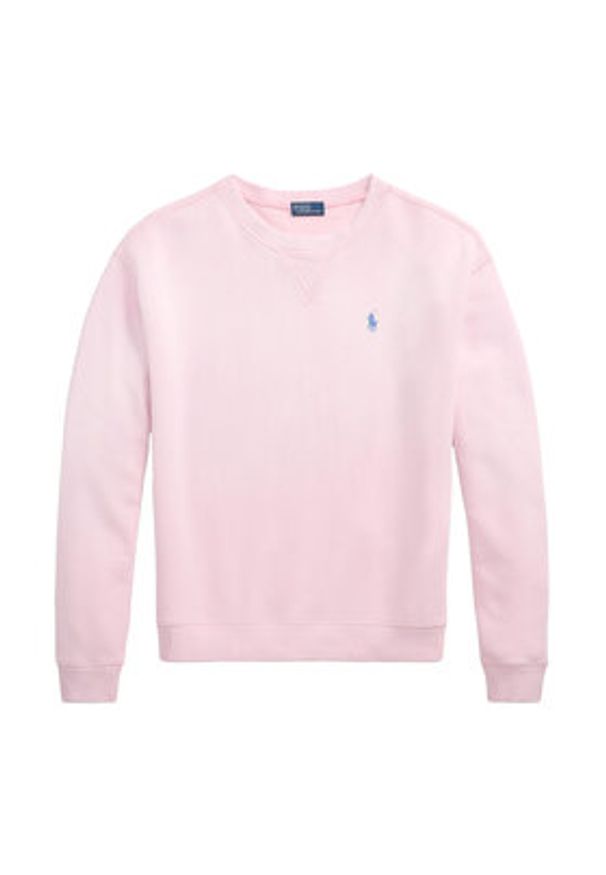 Polo Ralph Lauren Bluza 211935582016 Różowy Regular Fit. Typ kołnierza: polo. Kolor: różowy. Materiał: bawełna
