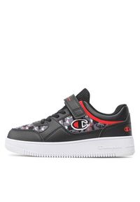 Champion Sneakersy Rebound Graphic S32416-CHA-KK001 Czarny. Kolor: czarny. Materiał: skóra #4