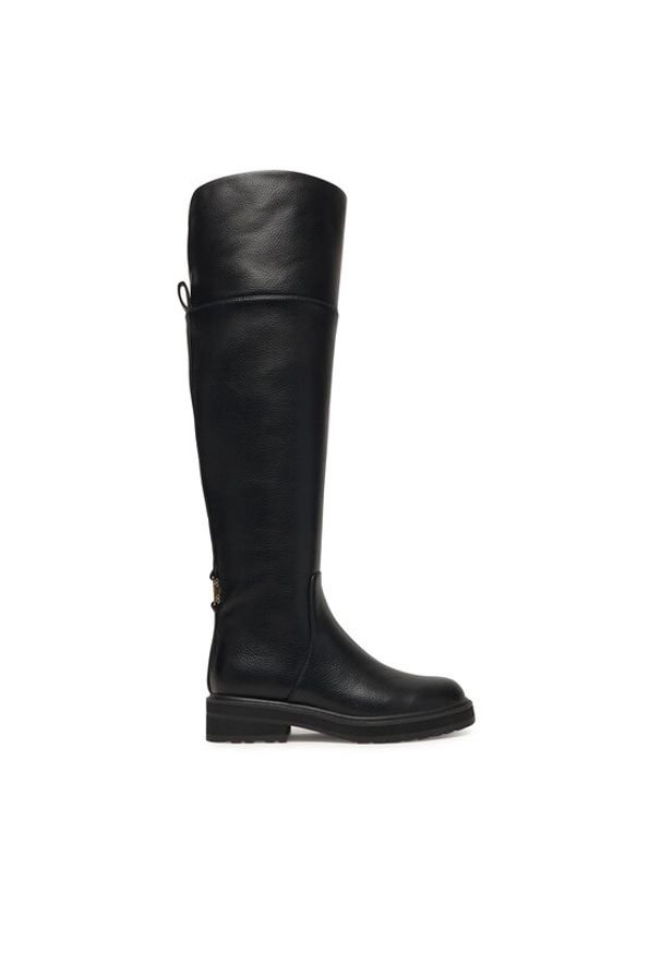 TwinSet - TWINSET Muszkieterki 252TGT124 Czarny. Kolor: czarny. Materiał: skóra