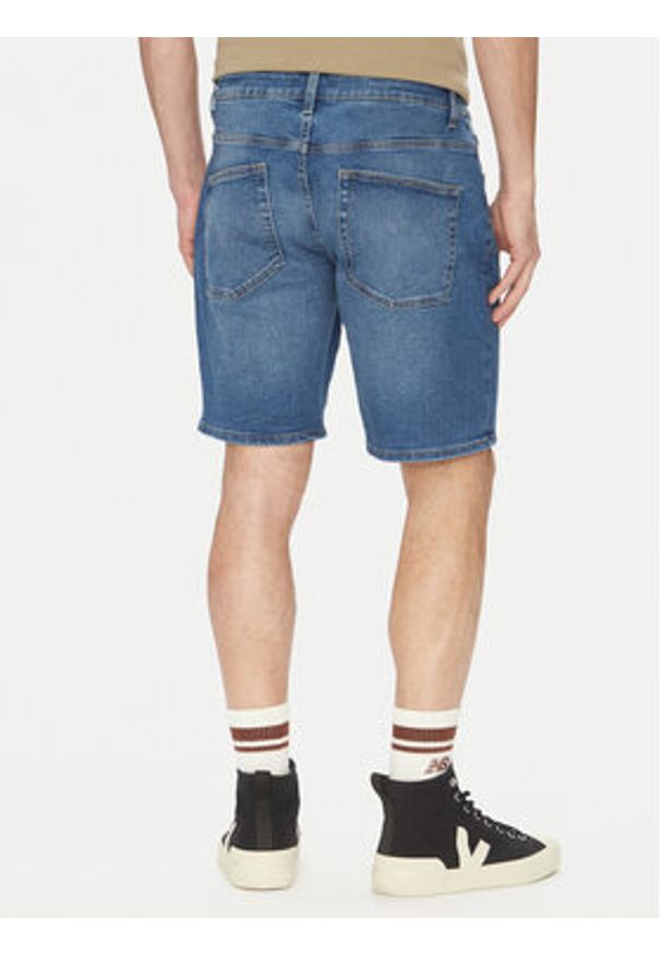 Only & Sons Szorty jeansowe Weft 22034527 Niebieski Regular Fit. Kolor: niebieski. Materiał: syntetyk