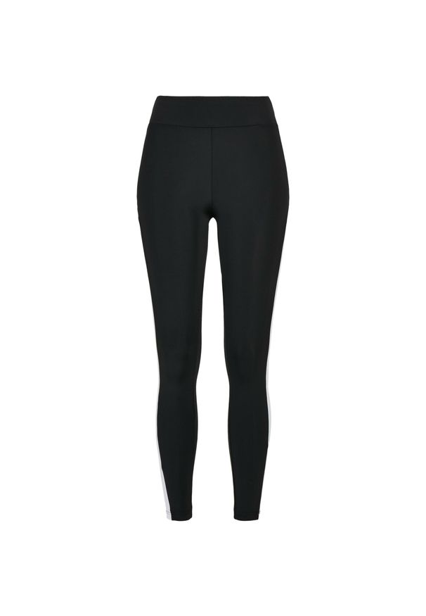 Legginsy damskie Urban Classics Color Block. Kolor: czarny, wielokolorowy, biały