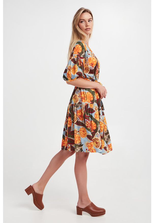 Weekend Max Mara - Sukienka wzorzysta Lalla WEEKEND MAX MARA