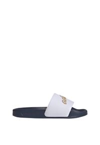 Adidas - adilette Shower Slides. Kolor: biały, żółty, niebieski, wielokolorowy
