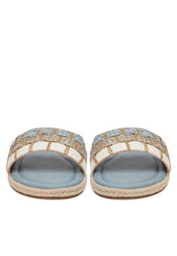 Roxy Espadryle E6018-5 Niebieski. Kolor: niebieski. Materiał: materiał