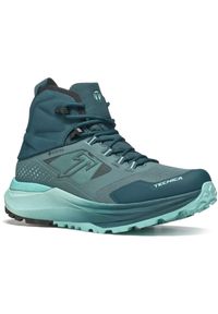 TECNICA - Buty trekkingowe damskie Tecnica Agate S Mid Gtx. Wysokość cholewki: za kostkę. Kolor: niebieski. Materiał: syntetyk, materiał. Szerokość cholewki: normalna