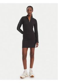 Tommy Jeans Sukienka codzienna DW0DW22529 Czarny Regular Fit. Okazja: na co dzień. Kolor: czarny. Materiał: bawełna. Typ sukienki: proste. Styl: casual #2