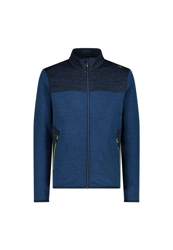 Bluza turystyczna męska CMP. Kolor: niebieski. Materiał: polar