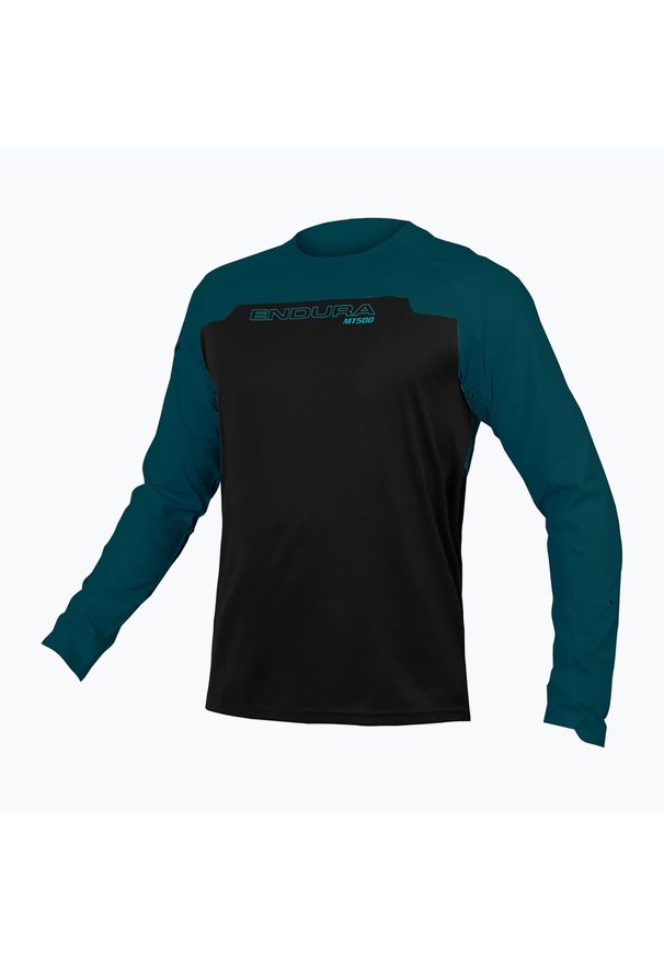 ENDURA - Longsleeve rowerowy męski Endura MT500 Burner. Kolor: niebieski. Długość rękawa: długi rękaw