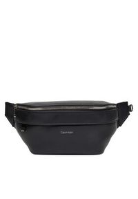 Calvin Klein Nerka Raised Waistbag LV04D3161G Czarny. Kolor: czarny. Materiał: skóra #2