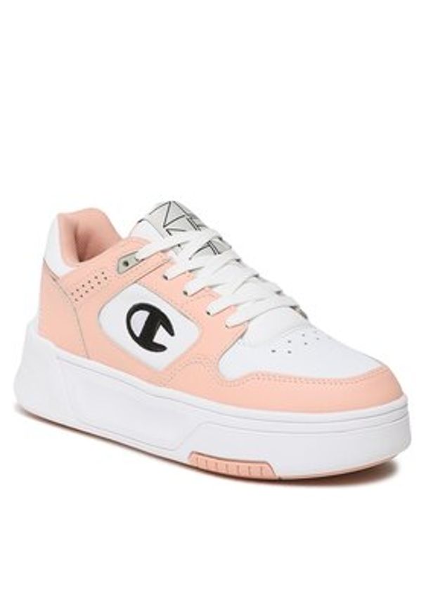 Champion Sneakersy S11577-WW006 Biały. Kolor: biały. Materiał: skóra